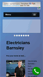Mobile Screenshot of electricians-barnsley.com
